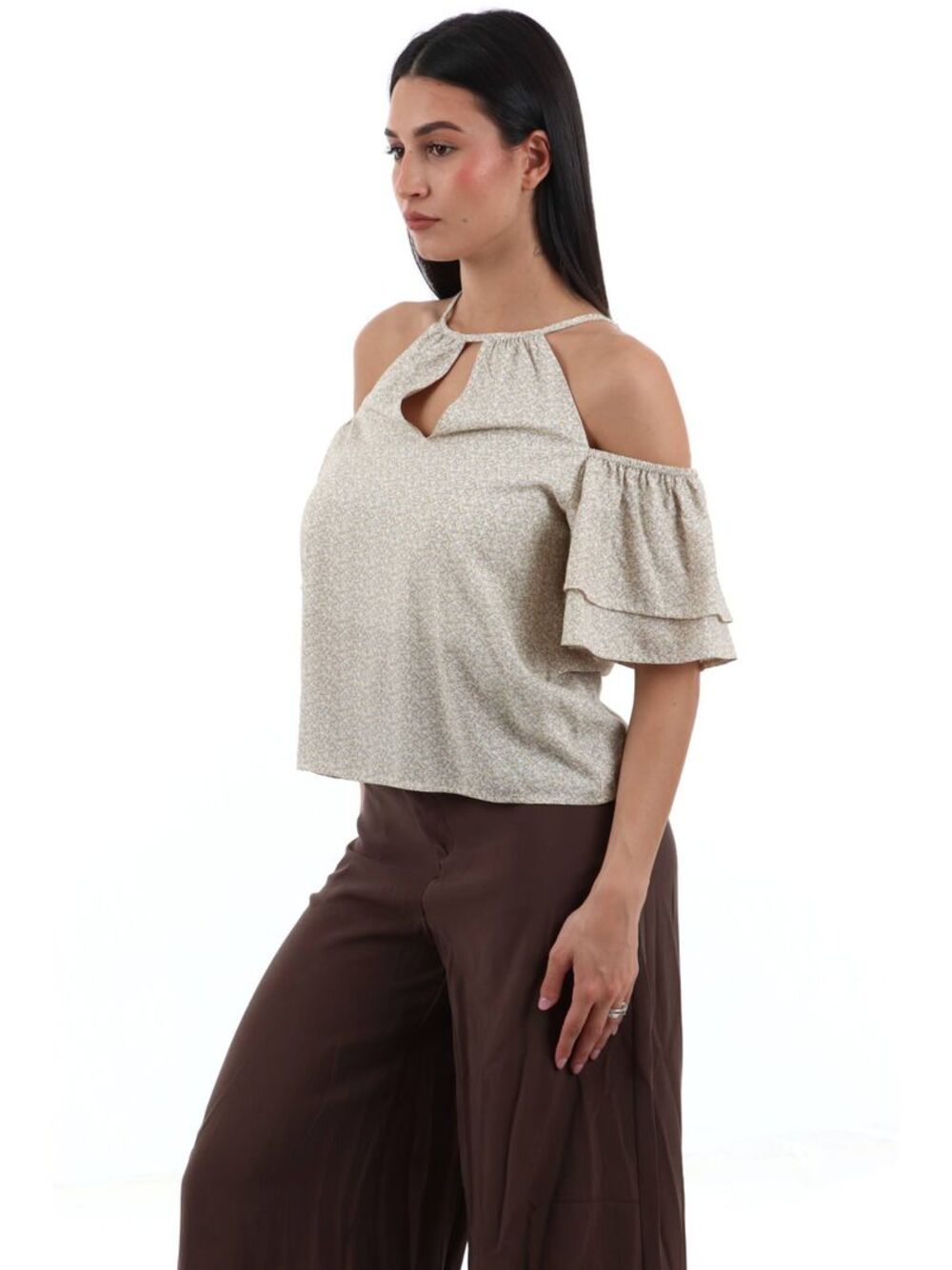 I AM Top Donna Mod. 26109 FIORI FIORE FIORI