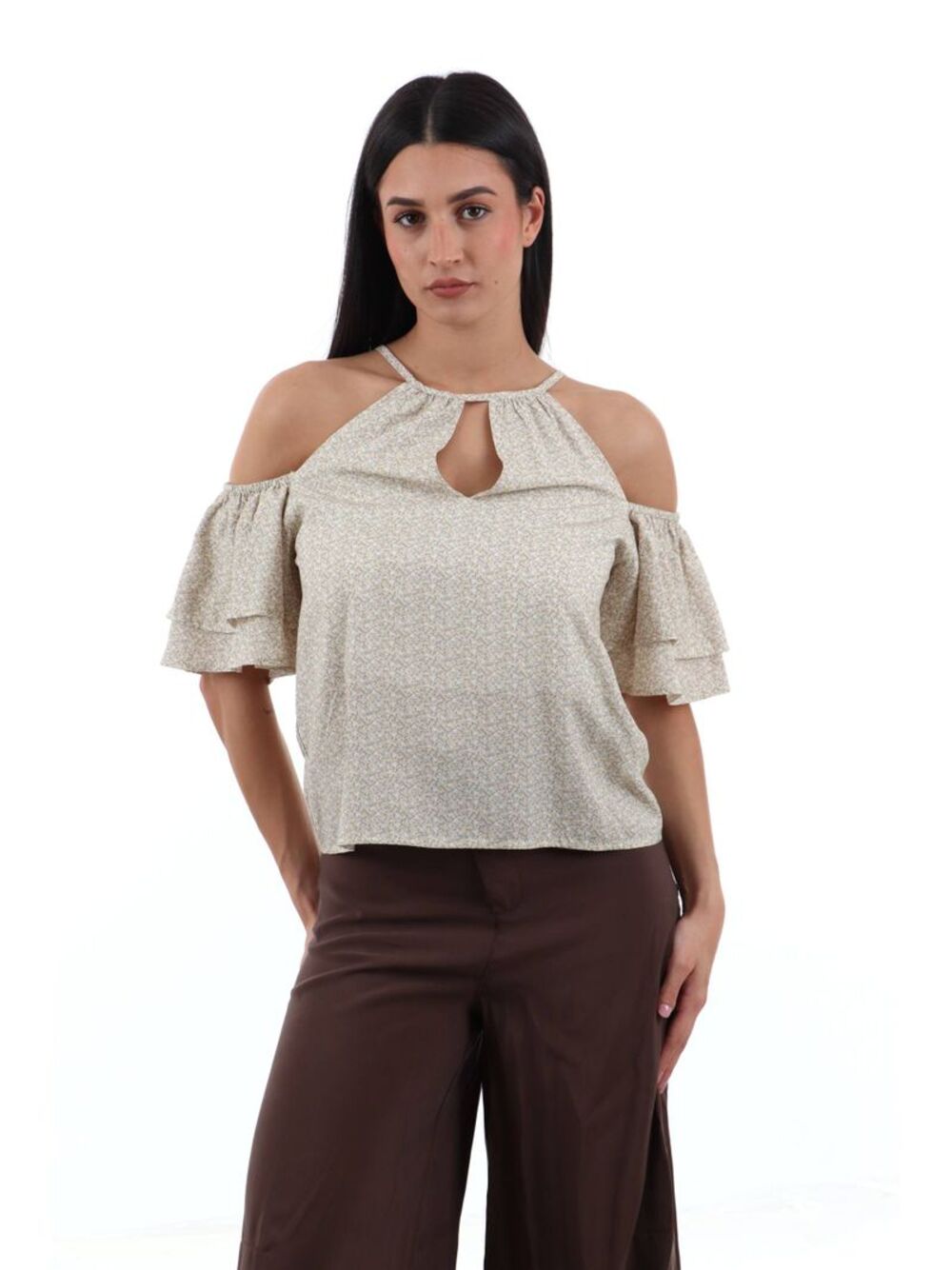 I AM Top Donna Mod. 26109 FIORI FIORE FIORI
