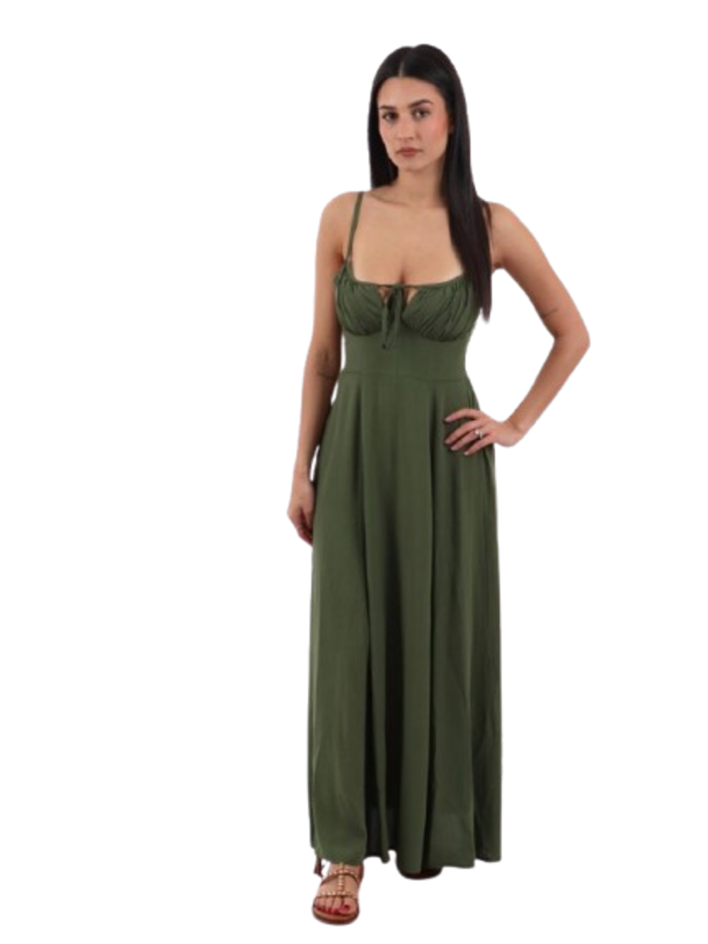 I AM Abito Donna Mod. 26135. MILITARE
