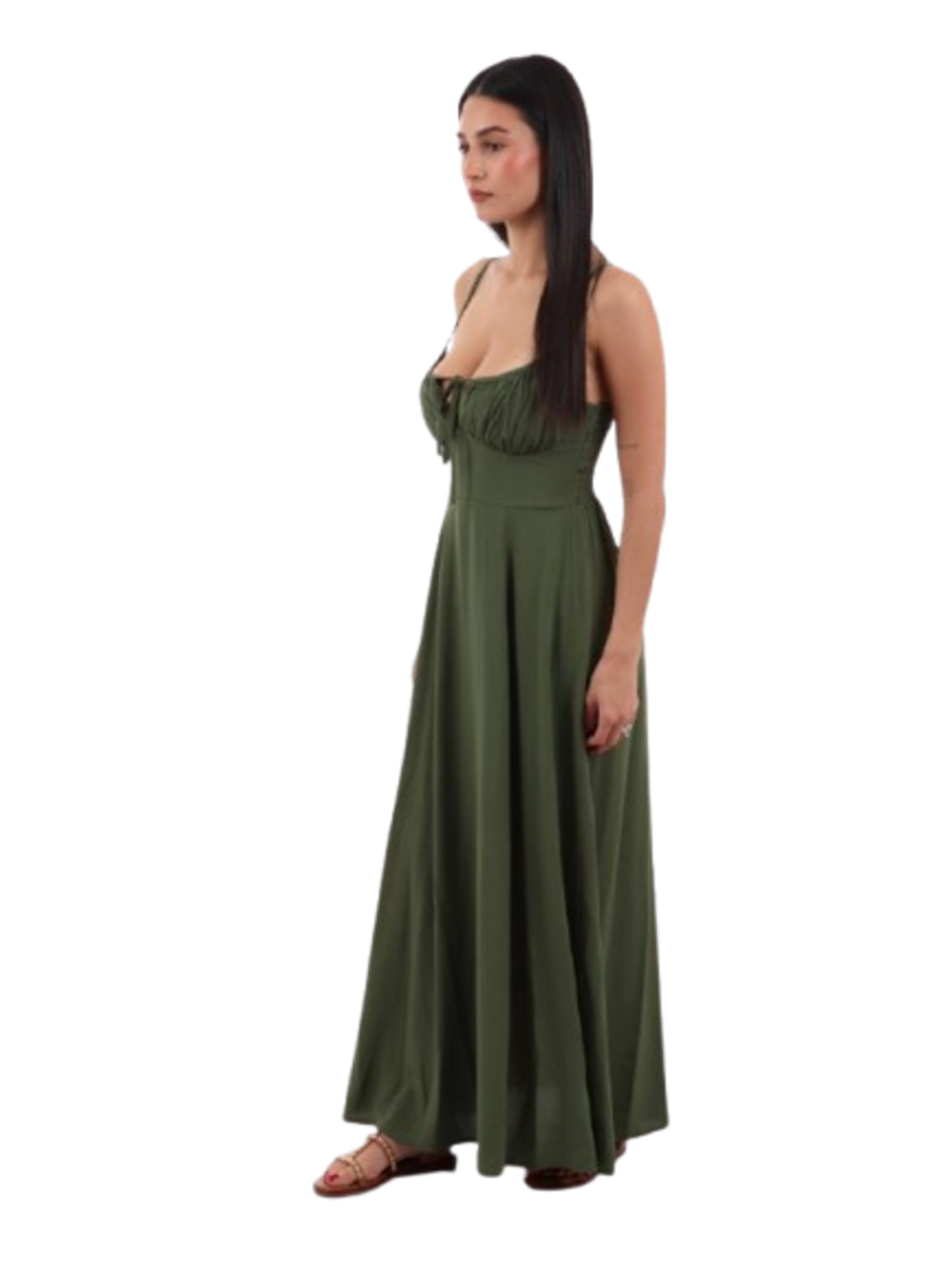 I AM Abito Donna Mod. 26135. MILITARE