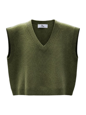 I AM Gilet Donna Mod. 26236 MILITARE Militare