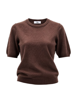I AM Maglia m/c Donna Mod. 26242 CAFFE Caffè Scuro