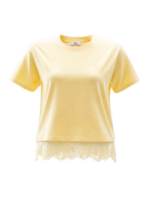 I AM T-shirt Donna Mod. 26511 GIALLINO
