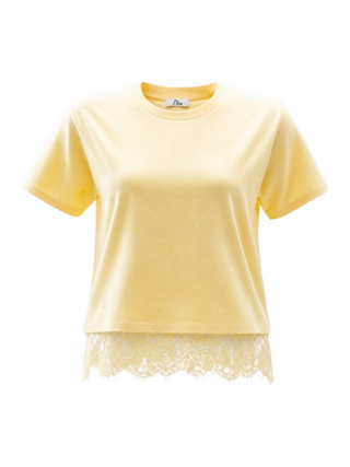 I AM T-shirt Donna Mod. 26511 GIALLINO