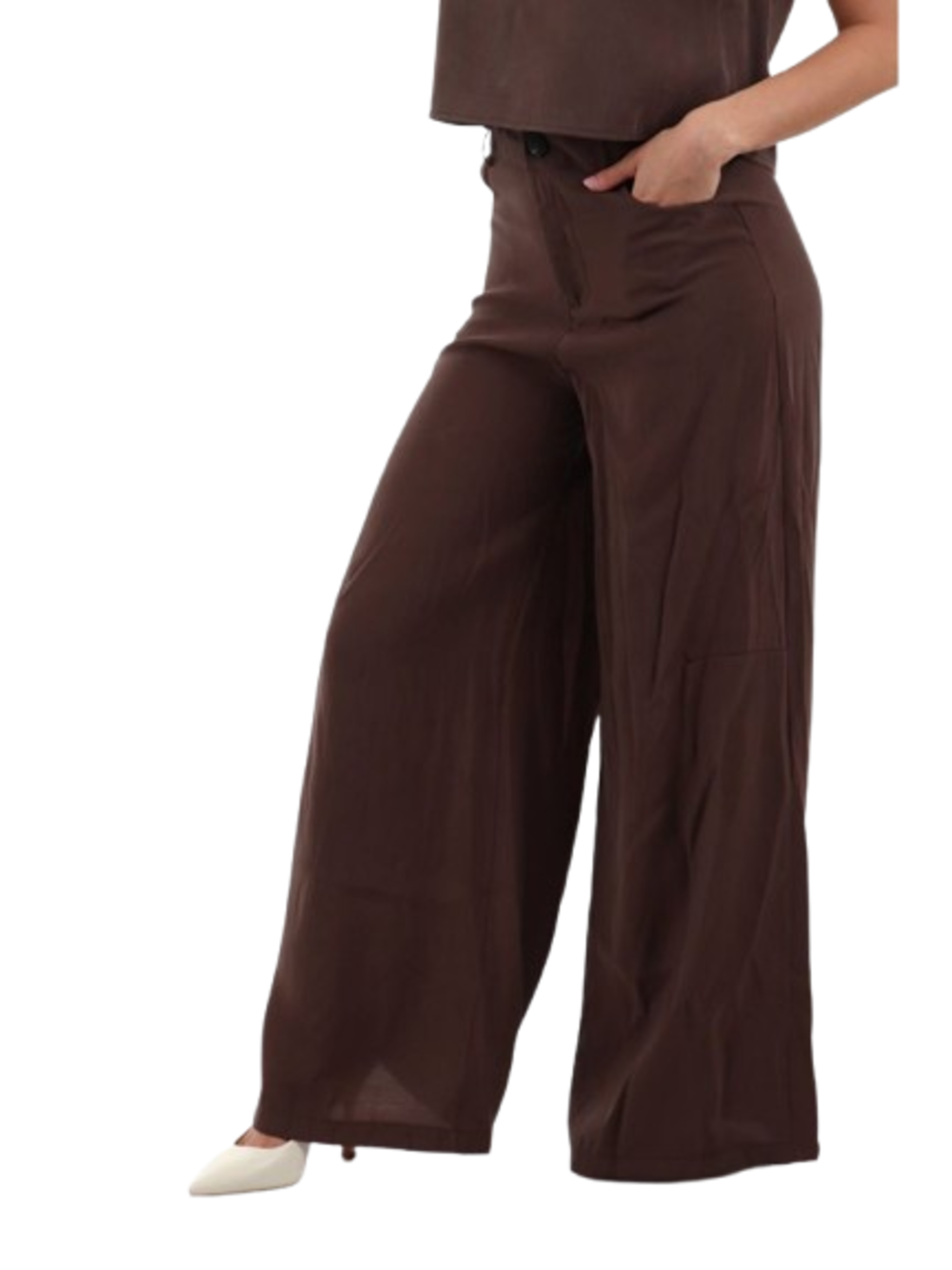 I AM Pantalone Donna Mod. 30901 FASHION CAFFÈ Caffè Scuro