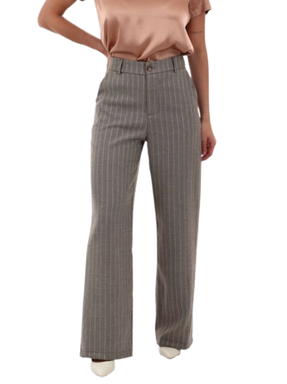 I AM Pantalone Donna Mod. 95108 GESSATOLUREX TORTORA Tortora