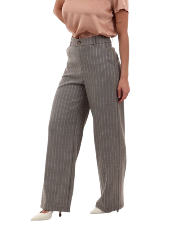 I AM Pantalone Donna Mod. 95108 GESSATOLUREX TORTORA Tortora