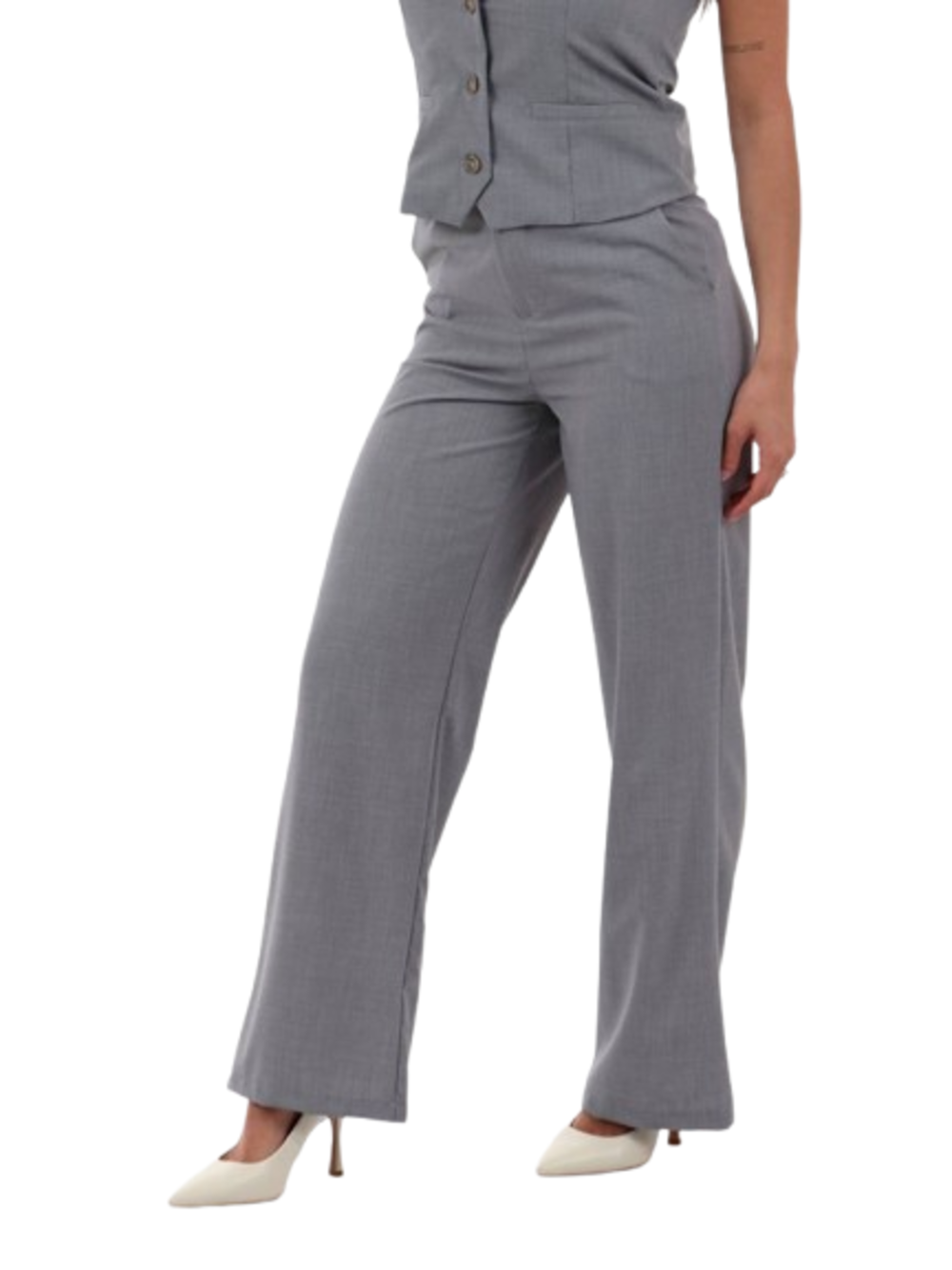I AM Pantalone Donna Mod. 95108 UNITO GRIGIO Grigio