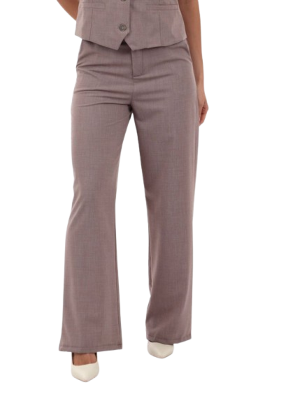 I AM Pantalone Donna Mod. 95108 UNITO NOCCIOLA Nocciola