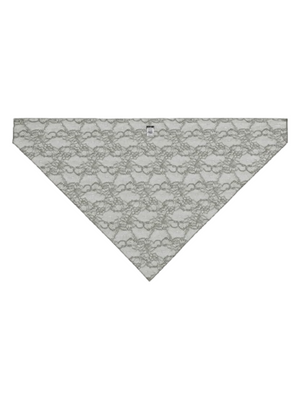 I AM Foulard Donna Mod. FAZZOLETTO PIZZO MILITARE Militare