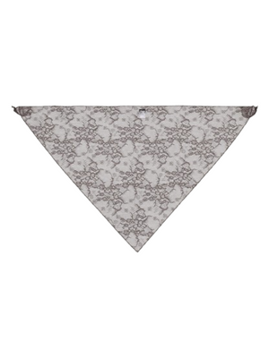 I AM Foulard Donna Mod. FAZZOLETTO PIZZO MORO Moro