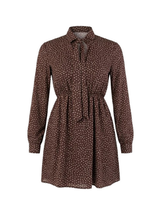 I AM Abito Donna Mod. GEORGETTE POIS MORO Moro