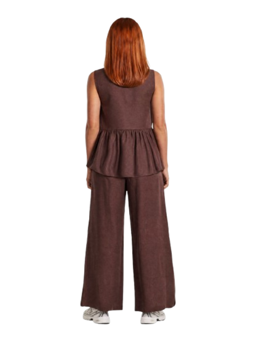 I AM Gilet Donna Mod. GILET ARRICCIOLINO. MORO Moro