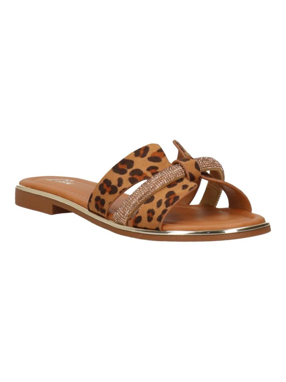 I AM Ciabatta Donna Mod. JB18S75 323 LEOPARDATO Leopardato