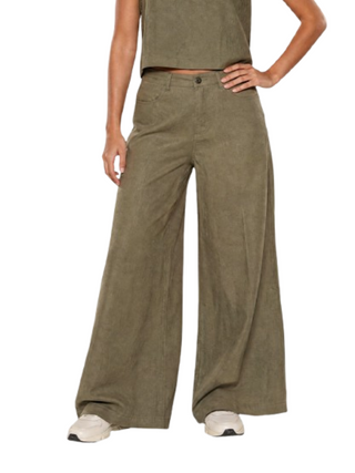 I AM Pantalone Donna Mod. PANTALONE LINO SALVIA SALVIA