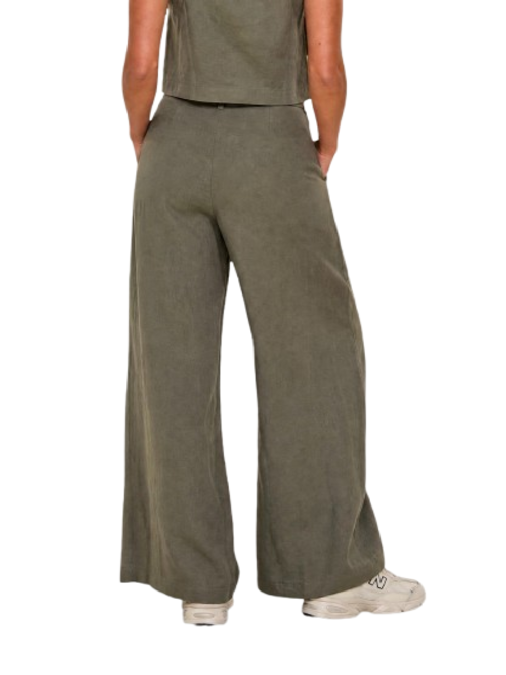 I AM Pantalone Donna Mod. PANTALONE LINO SALVIA SALVIA
