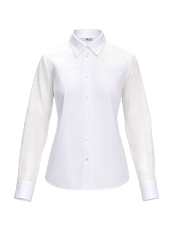 I AM Camicia Donna Mod. PE26038 MUSSOLA BIANCO Bianco