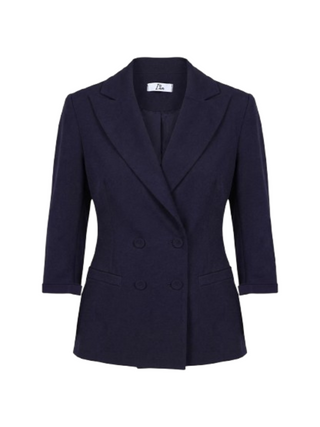 I AM Giacca Donna Mod. PE26075 DOPPIOPETTO BLU Blu