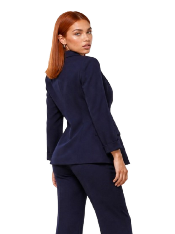 I AM Giacca Donna Mod. PE26075 DOPPIOPETTO BLU Blu