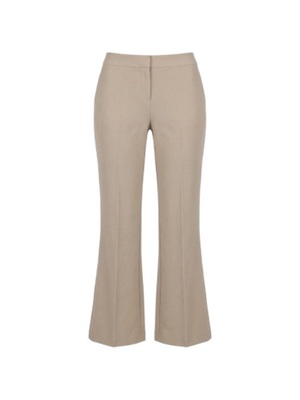 I AM Pantalone Donna Mod. PE26100 FLARE BEIGE Beige