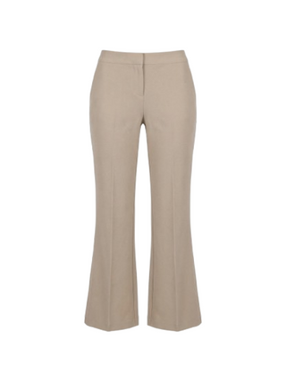 I AM Pantalone Donna Mod. PE26100 FLARE BEIGE Beige