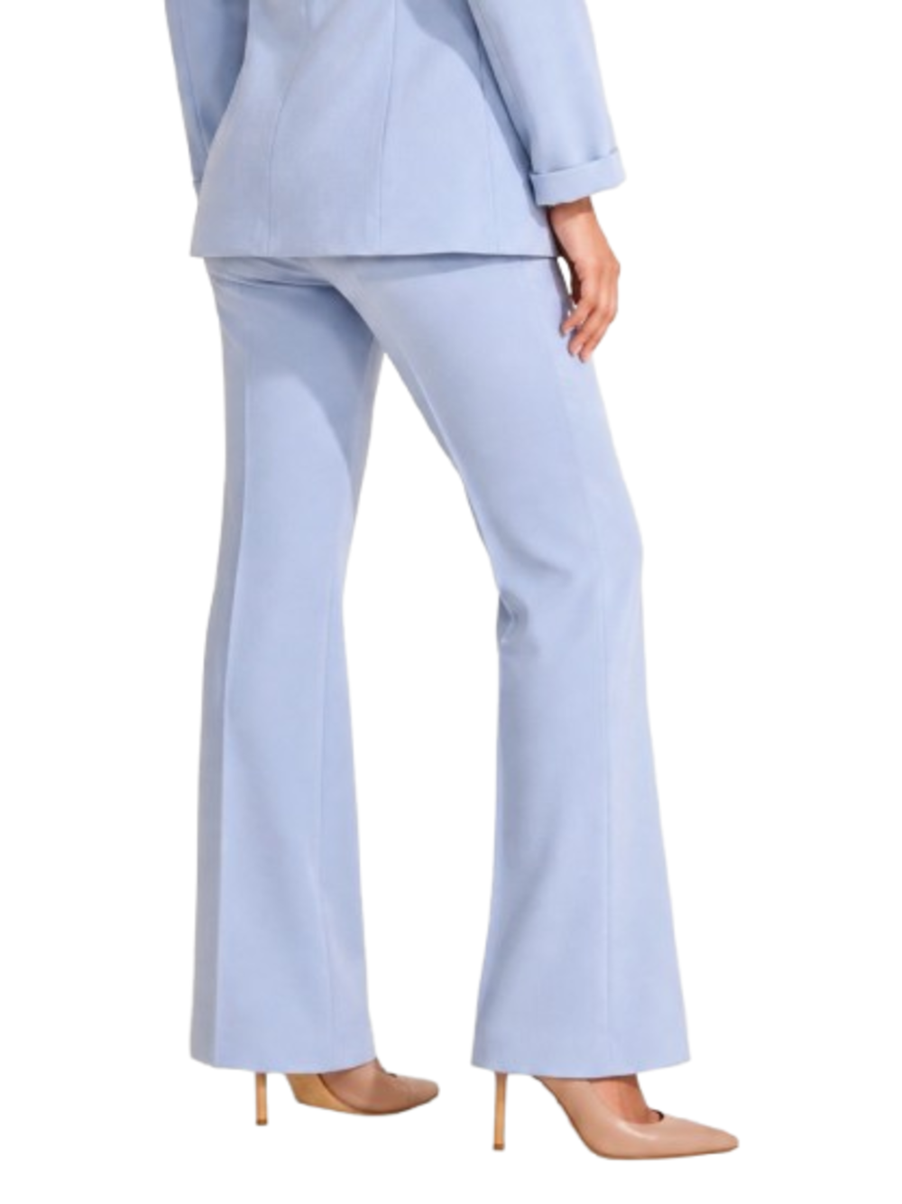 I AM Pantalone Donna Mod. PE26100 FLARE CIELO Cielo