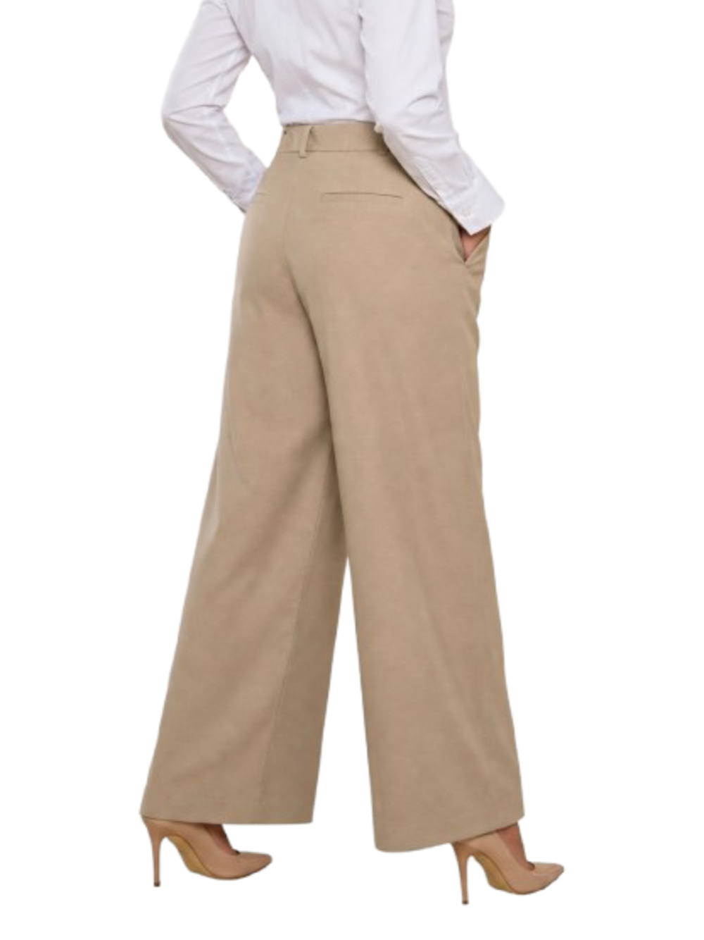 I AM Pantalone Donna Mod. PE26139 PIZZO BEIGE Beige