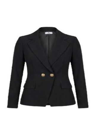 I AM Giacca Donna Mod. PE26198 BISTRECH NERO Nero
