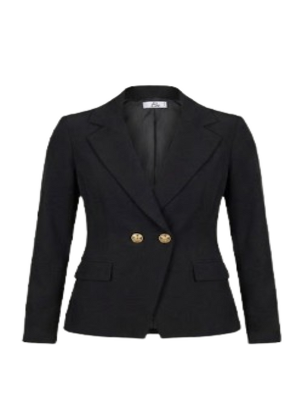 I AM Giacca Donna Mod. PE26198 BISTRECH NERO Nero