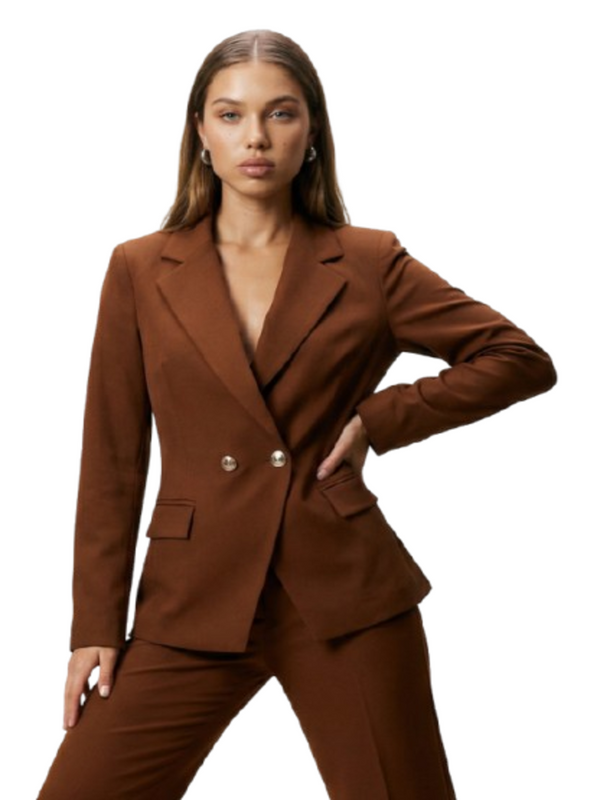 I AM Giacca Donna Mod. PE26198 BISTRECH NOCCIOLA Nocciola
