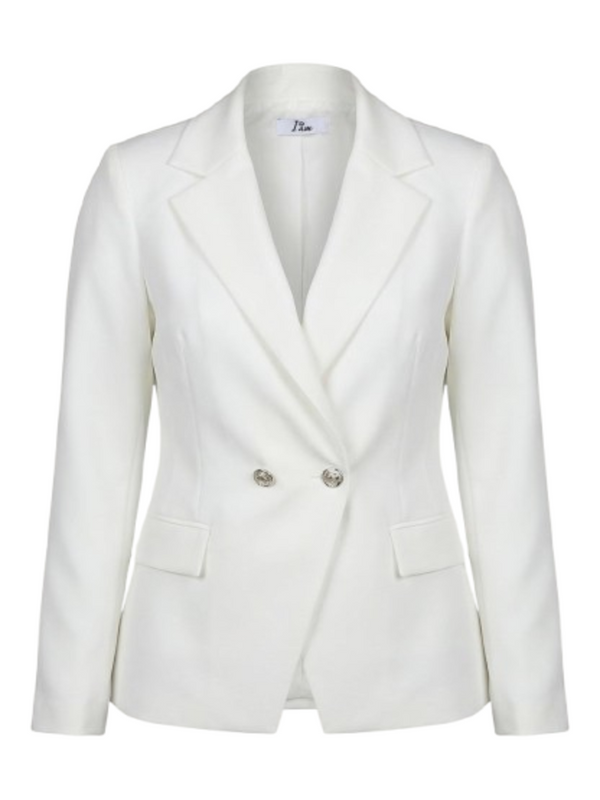 I AM Giacca Donna Mod. PE26198 BISTRECH PANNA Panna