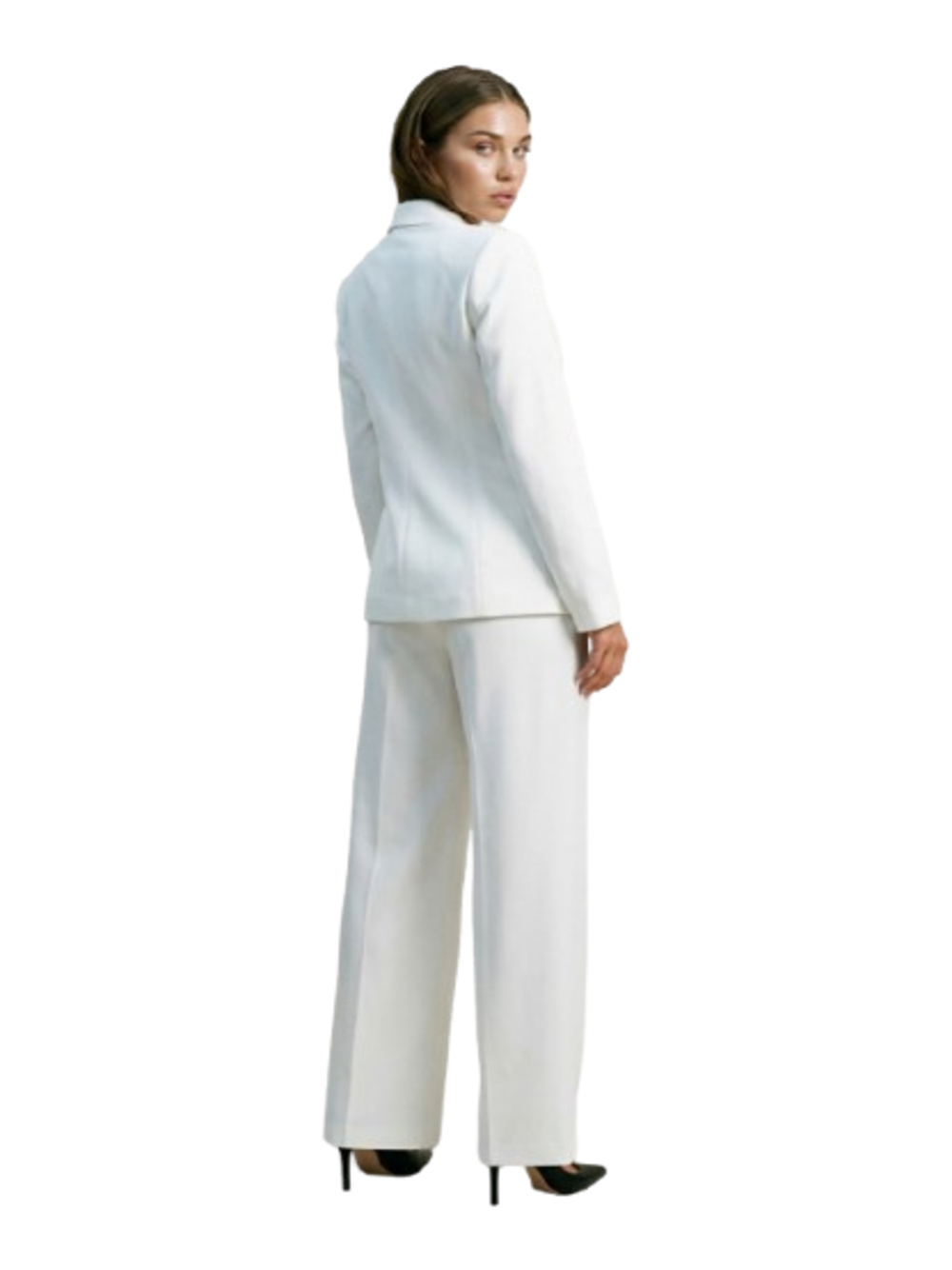 I AM Giacca Donna Mod. PE26198 BISTRECH PANNA Panna