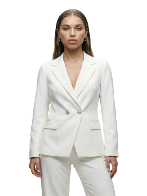 I AM Giacca Donna Mod. PE26198 BISTRECH PANNA Panna