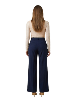 I AM Pantalone Donna Mod. PE26199 BISTRECH BLU Blu