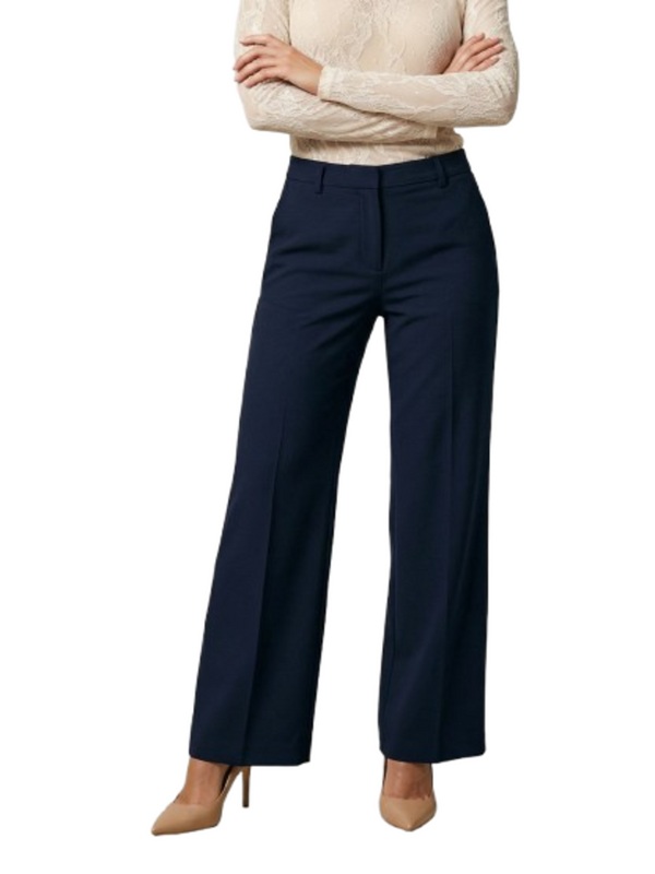 I AM Pantalone Donna Mod. PE26199 BISTRECH BLU Blu