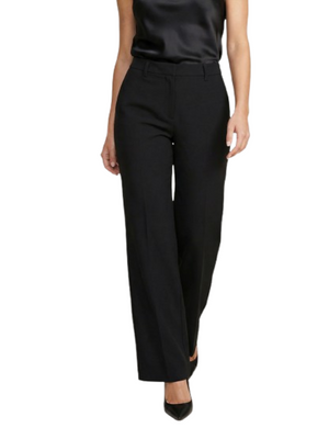 I AM Pantalone Donna Mod. PE26199 BISTRECH NERO Nero