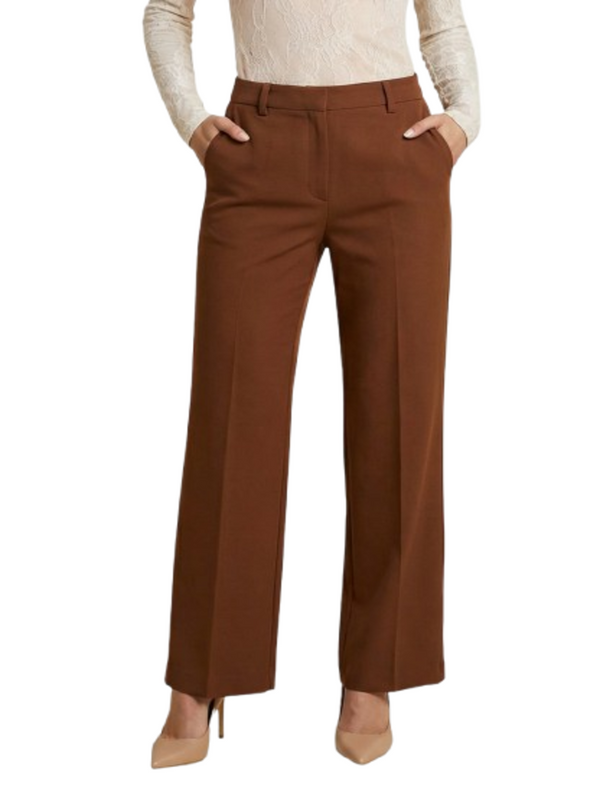 I AM Pantalone Donna Mod. PE26199 BISTRECH NOCCIOLA Nocciola