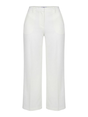 I AM Pantalone Donna Mod. PE26199 BISTRECH PANNA Panna
