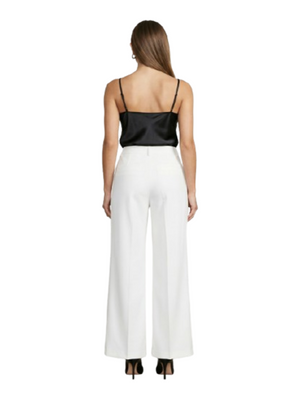 I AM Pantalone Donna Mod. PE26199 BISTRECH PANNA Panna