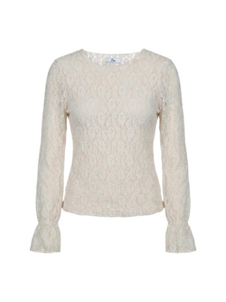 I AM Top Donna Mod. PIZZOROUCHES SW BEIGE Beige