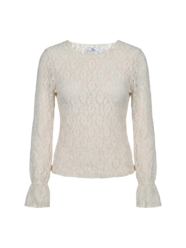I AM Top Donna Mod. PIZZOROUCHES SW BEIGE Beige