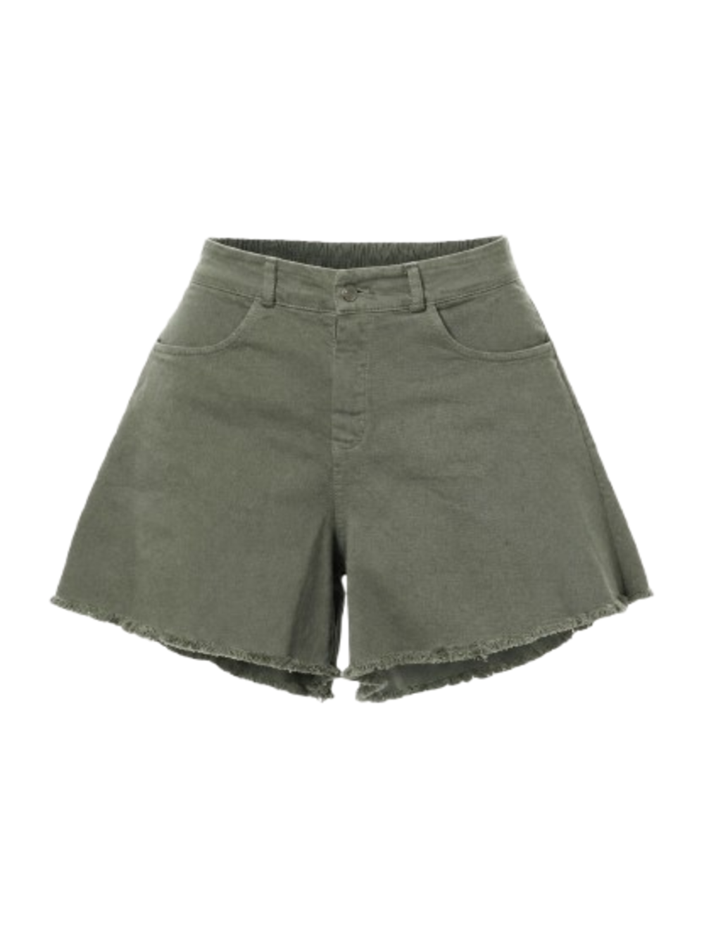 I AM Bermuda Donna Mod. SHORTFK MILITARE Militare