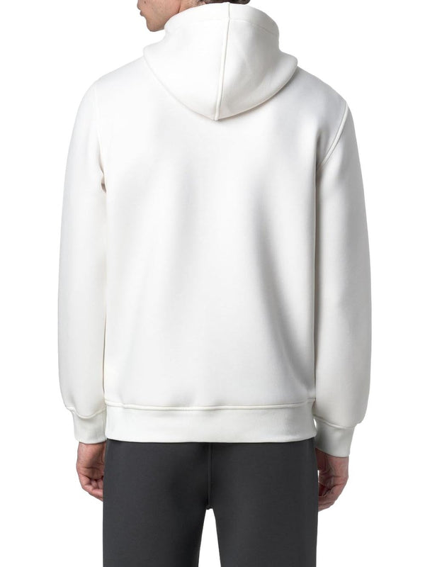 K-Way Felpa Zip Uomo Mod. K1151UW RAINER 001 Bianco