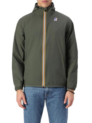 K-Way Giubbotto corto Uomo Mod. K2123ZW LE VRAI 4.0 CLAUDE WMR Verde