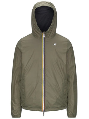 K-Way Giubbotto corto Uomo Mod. K2124EW JAKE PLUS DOUBLE BOR Nero