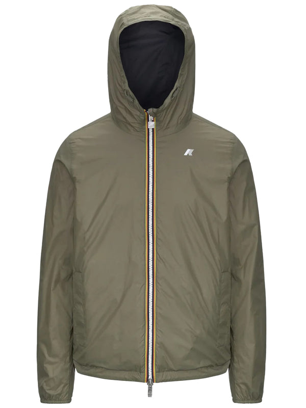 K-Way Giubbotto corto Uomo Mod. K2124EW JAKE PLUS DOUBLE BOR Nero