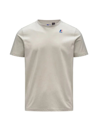K-Way T-shirt Uomo Mod. K7142KW LEONIDE 634 Beige
