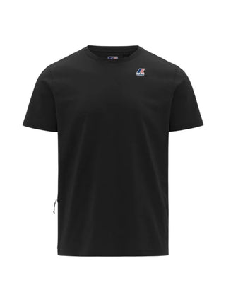 K-Way T-shirt Uomo Mod. K7142KW LEONIDE USY Nero