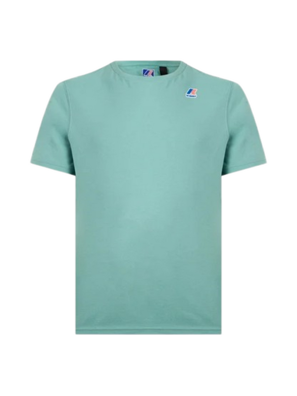 K-Way T-shirt Uomo Mod. K7142KW LEONIDE WIC Acqua