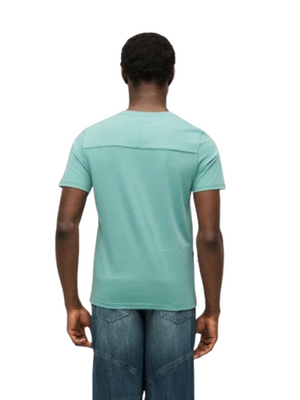 K-Way T-shirt Uomo Mod. K7142KW LEONIDE WIC Acqua